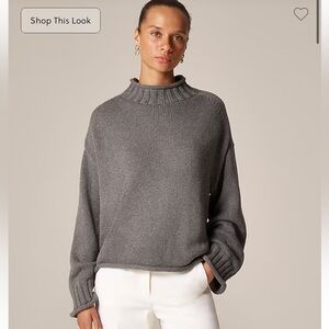Jcrew Roll Neck Sweater